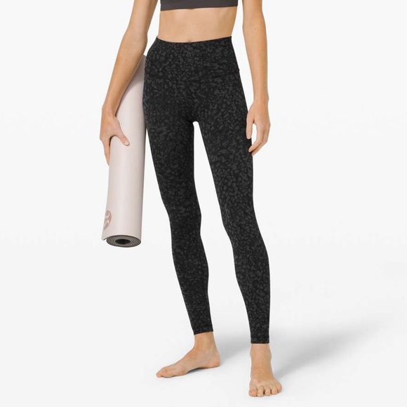 lululemon athletica Pants - Align Pant 28" in Wild Thing Camo Deep Coal Multi - 2